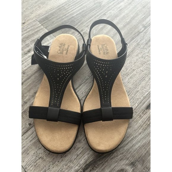 Chaussures Femmes Croft & Barrow Noires Avec Semelle Ortholite - Taille 6.5 W - Neuves Sans Boîte